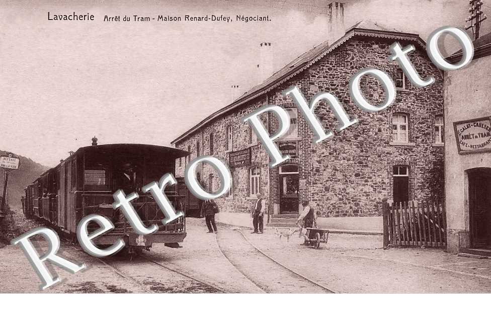 Arrêt du Tram. Maison Renard-Dufey, Négociant