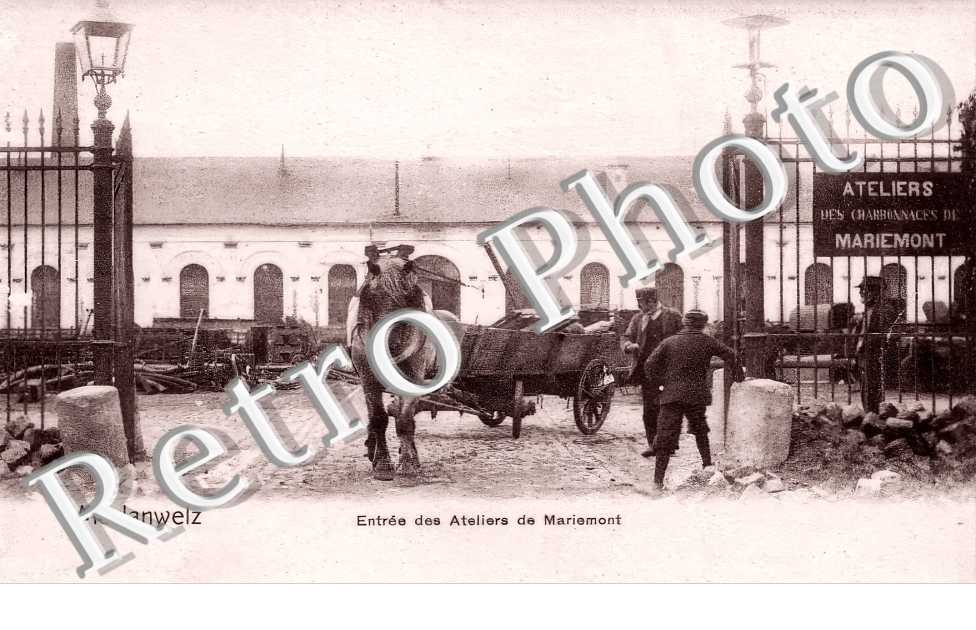 entrée des ateliers de Mariemont.