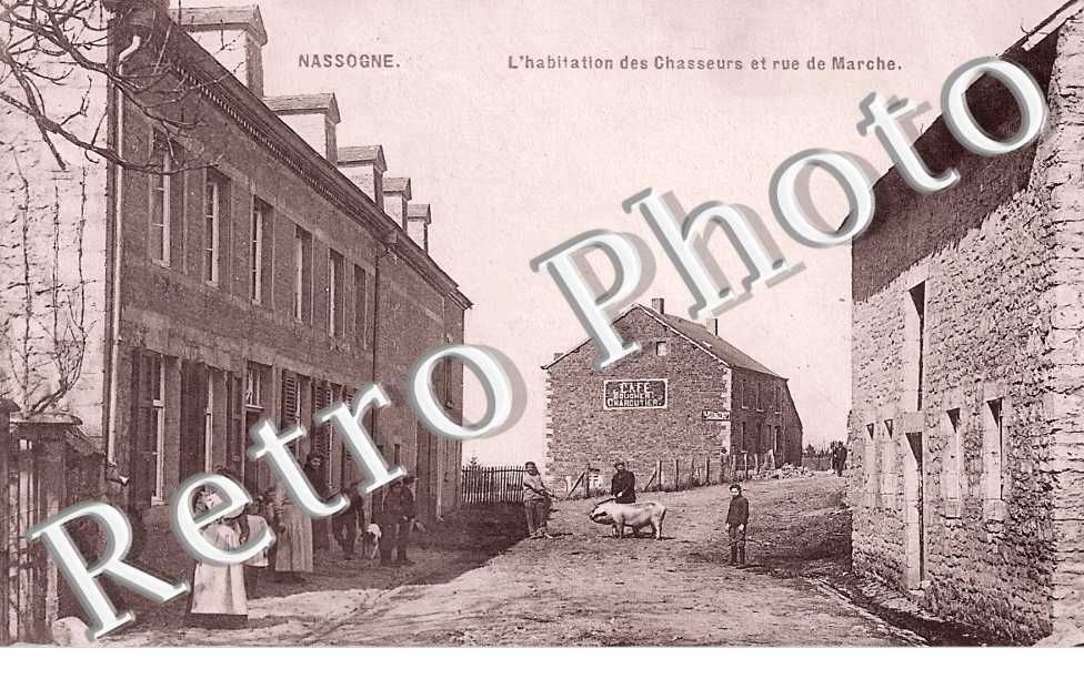 L&#039;Habitation des chasseurs et rue de Marche