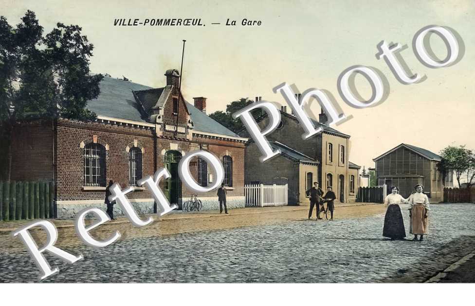 Ville-Pommeroeul La gare