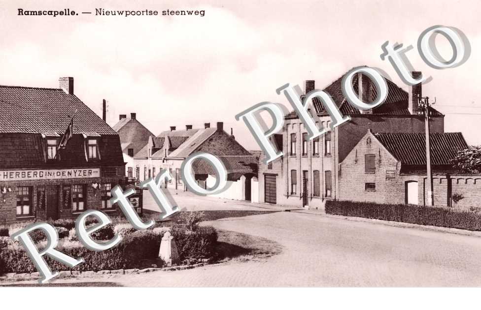 Ramscapelle. Nieuwpoortse steenweg