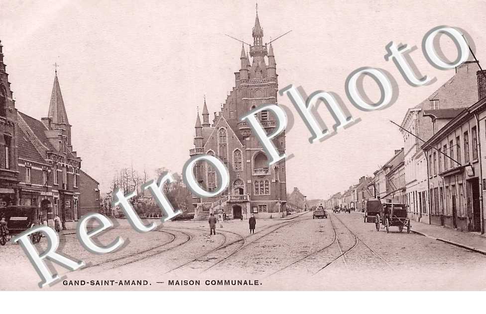 Gand-Saint-Amand. Maison communale