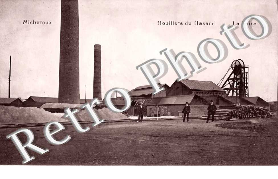 Micheroux. Houillère du Hasard. La Paire