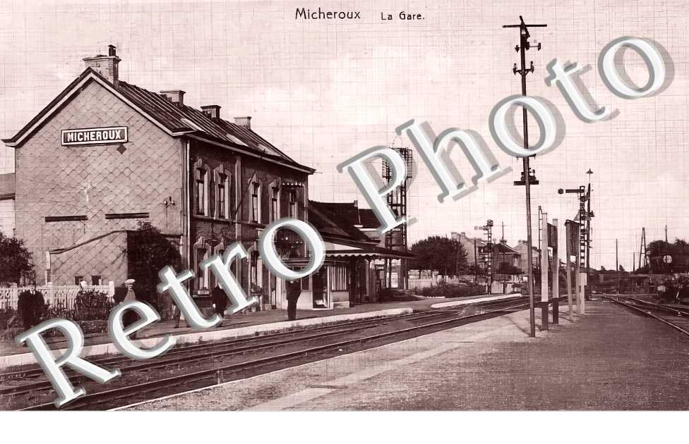 Micheroux. La gare