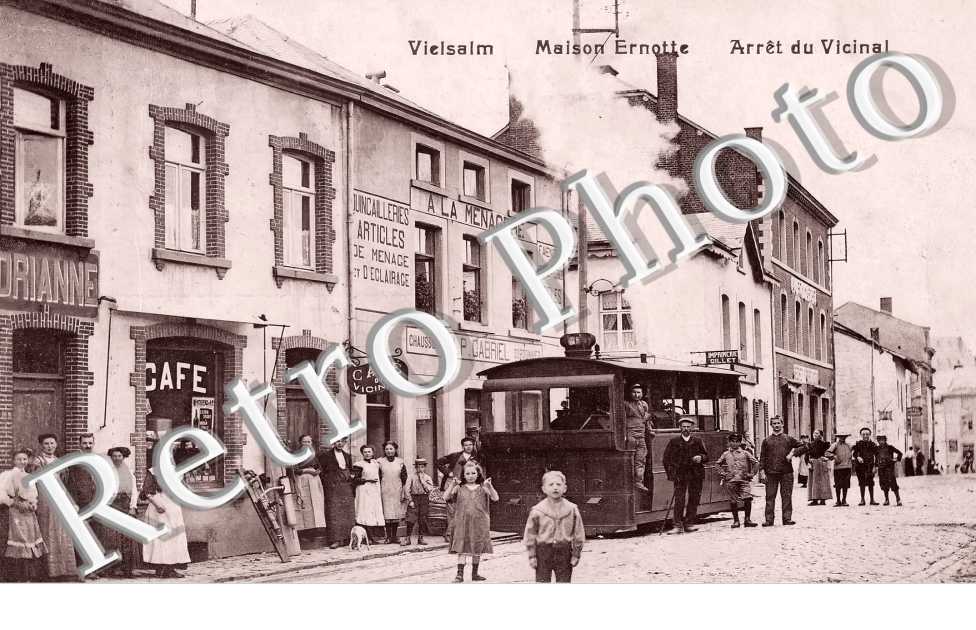 Maison Ernotte. Arrêt du Vicinal