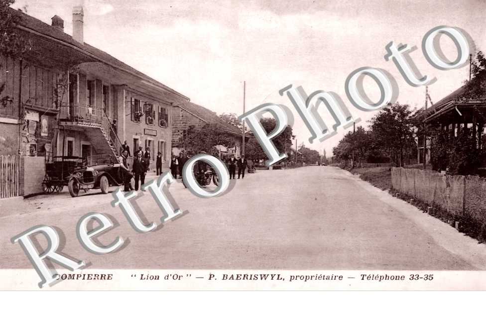 Lion d&#039;Or . P. Baeriswyl propriétaire
