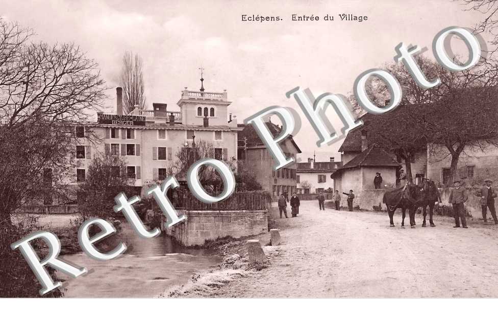 entrée du village 