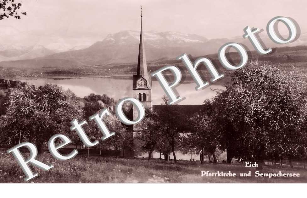 Pfarrkirche und Sempachersee