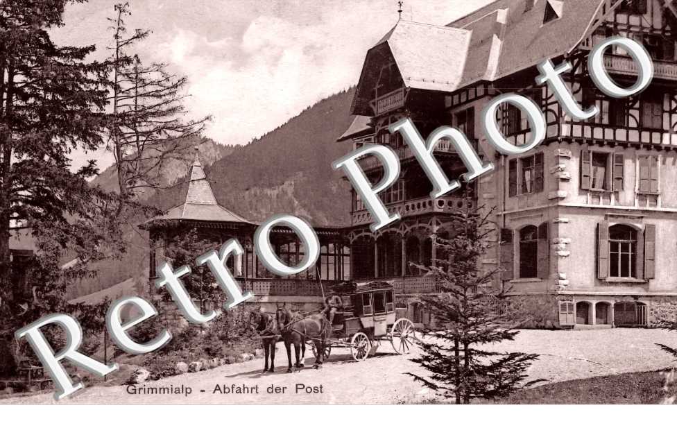 Abfahrt der Post