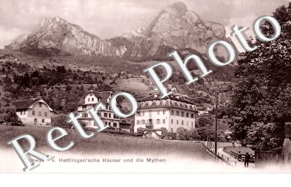 Schwyz - v. Hettlingen&#039;sche und die Mythen