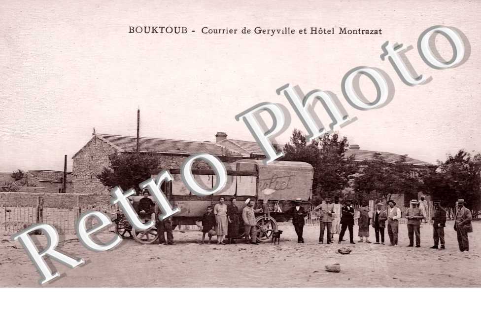 Courrier de Geryville et Hôtel Montrazat