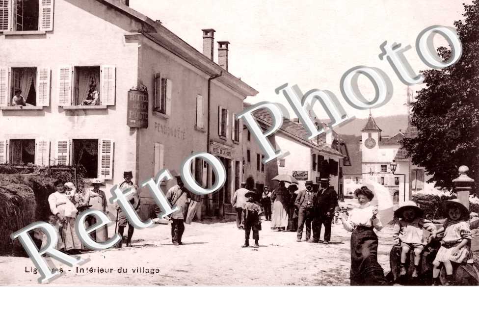 Intérieur du village