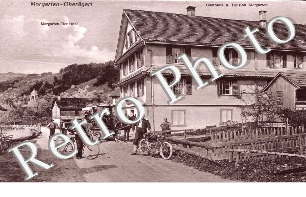 Morgarten-Oberägeri. Gasthaus u. Pension Morgarten