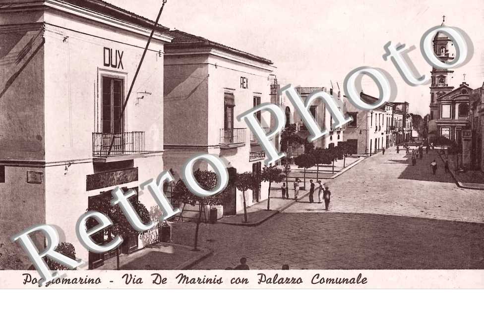 Via de Marinis con Palazzo Communale