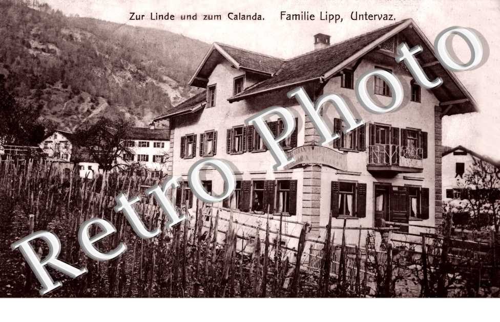 Zur Linde und zum Calanda. Familie Lipp