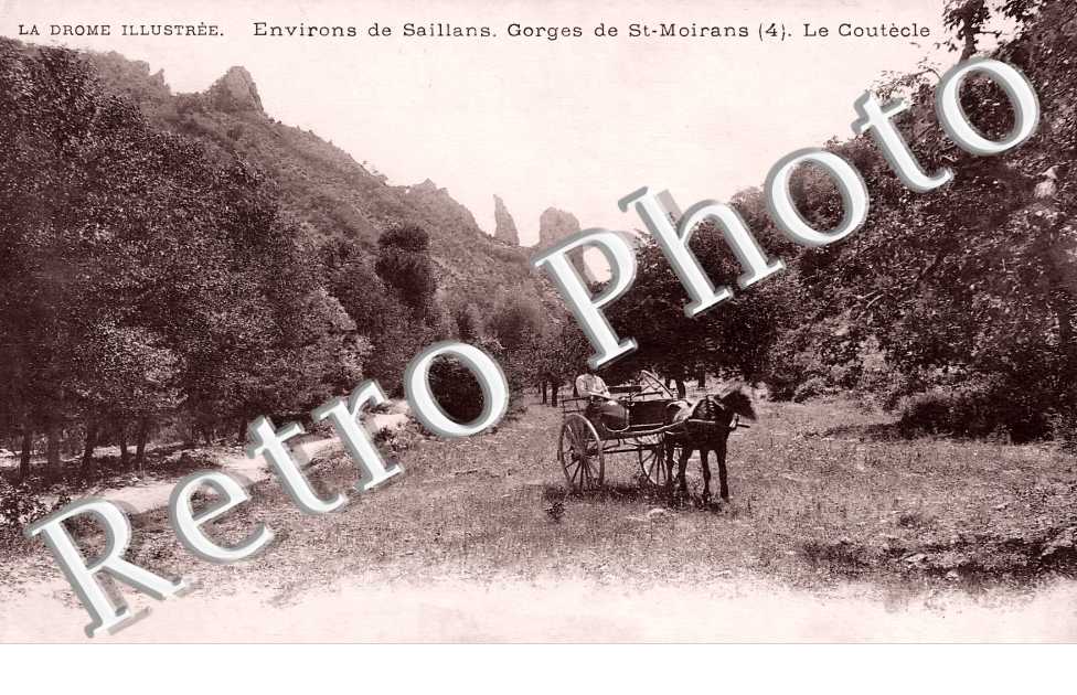 Gorges de Saint-Moirans. Le Coutècle