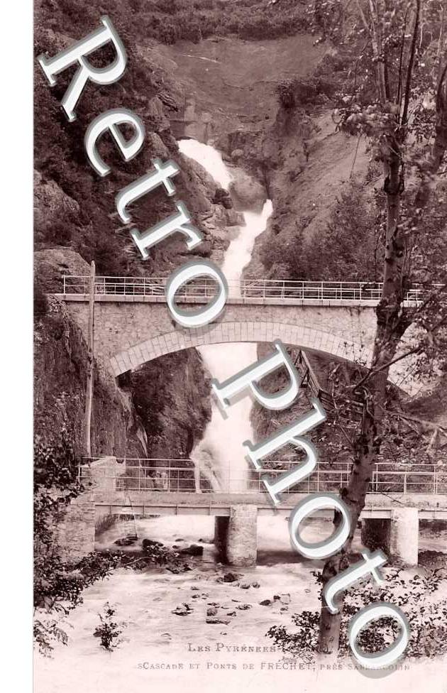Cascade et pont de Frechet