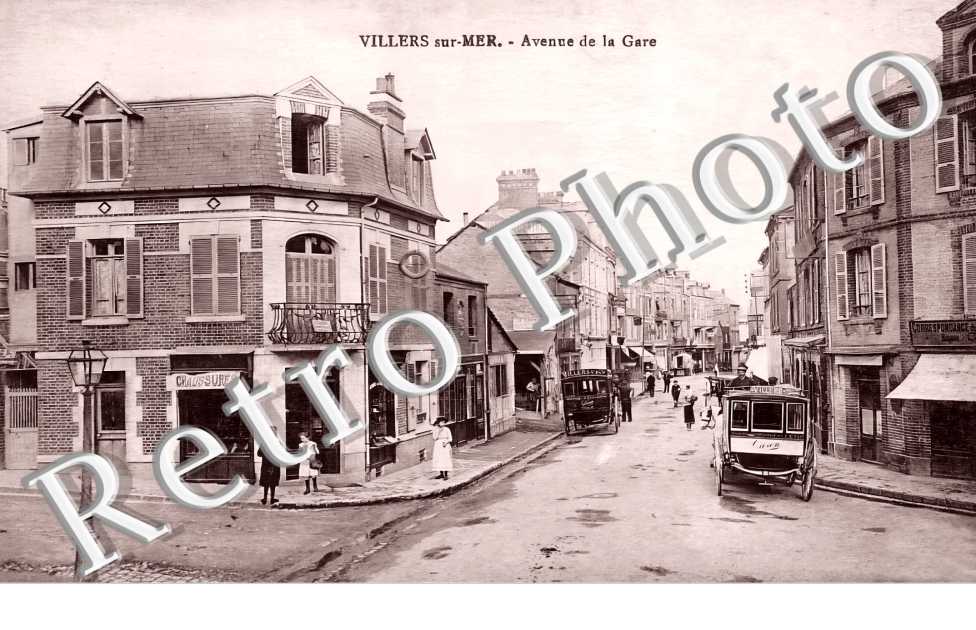 Avenue de la gare. Magasin de chaussures