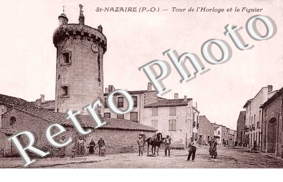 Tour de l&#039;Horloge et le Figuier