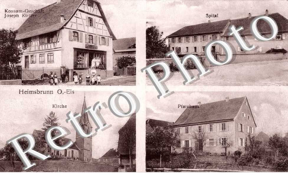 Konsum-Geschäft Joseph Kieffer. Spital.