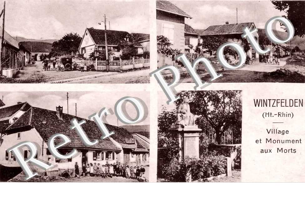 Wintzfelden. Village et monument aux morts