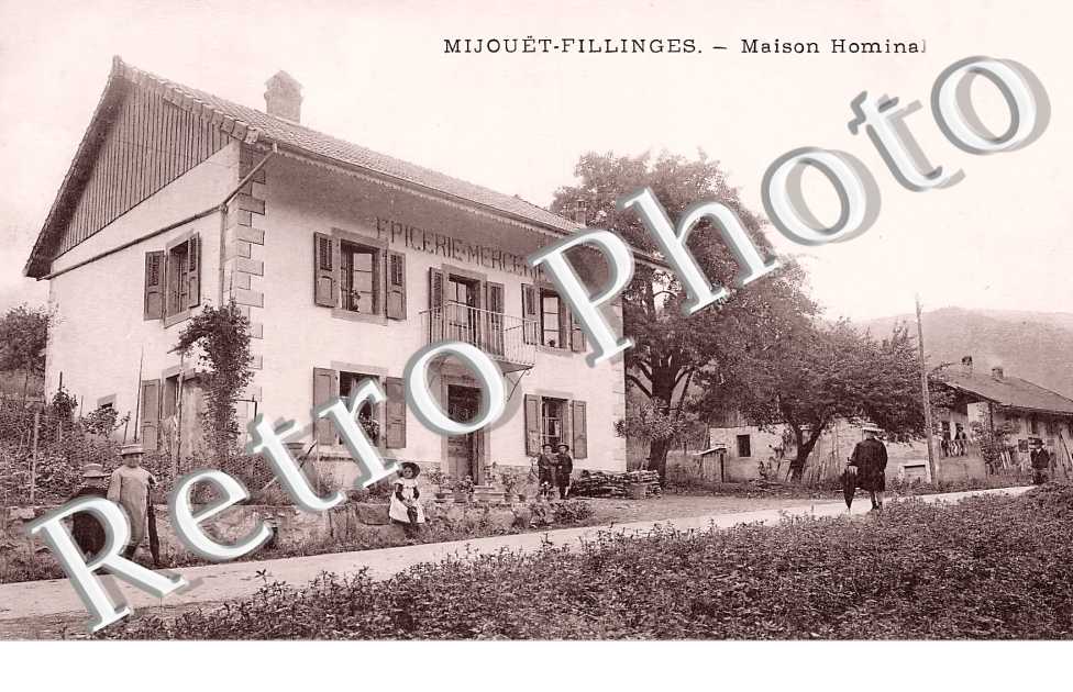 Mijouët-Fillinges. Maison Hominal