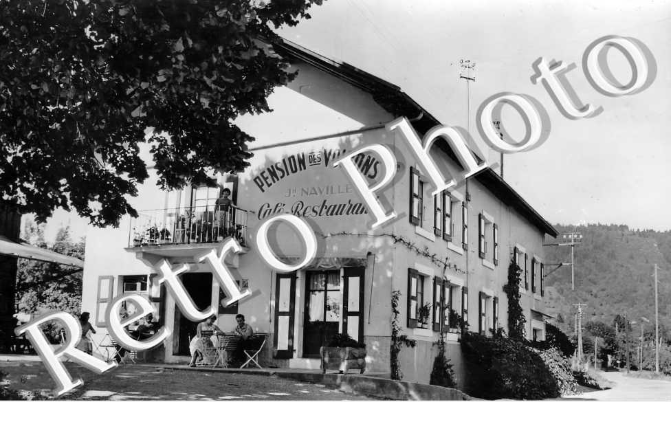 Pension des Voirons. Naville. Café-Restaurant
