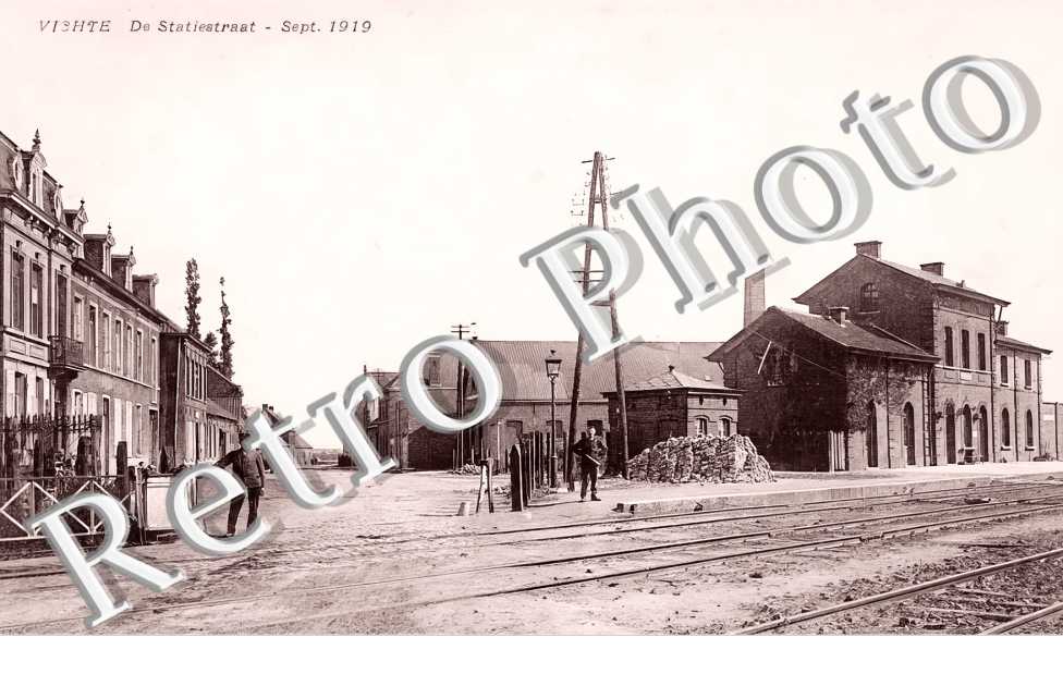 Vichte. De Statiestraat. Sept. 1919