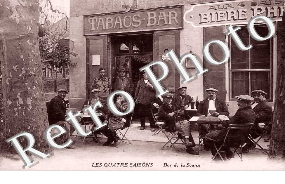 Les Quatre Saisons. Bar de de la Source