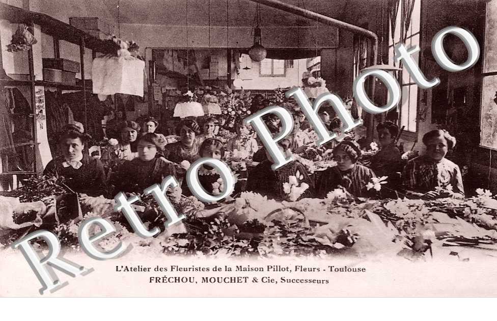 l'atelier des fleuristes de la Maison Pillot