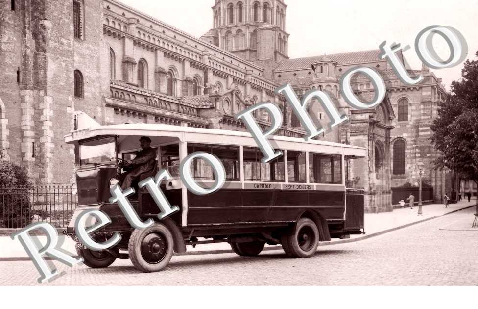 Autobus Ligne Capitole Sept Deniers