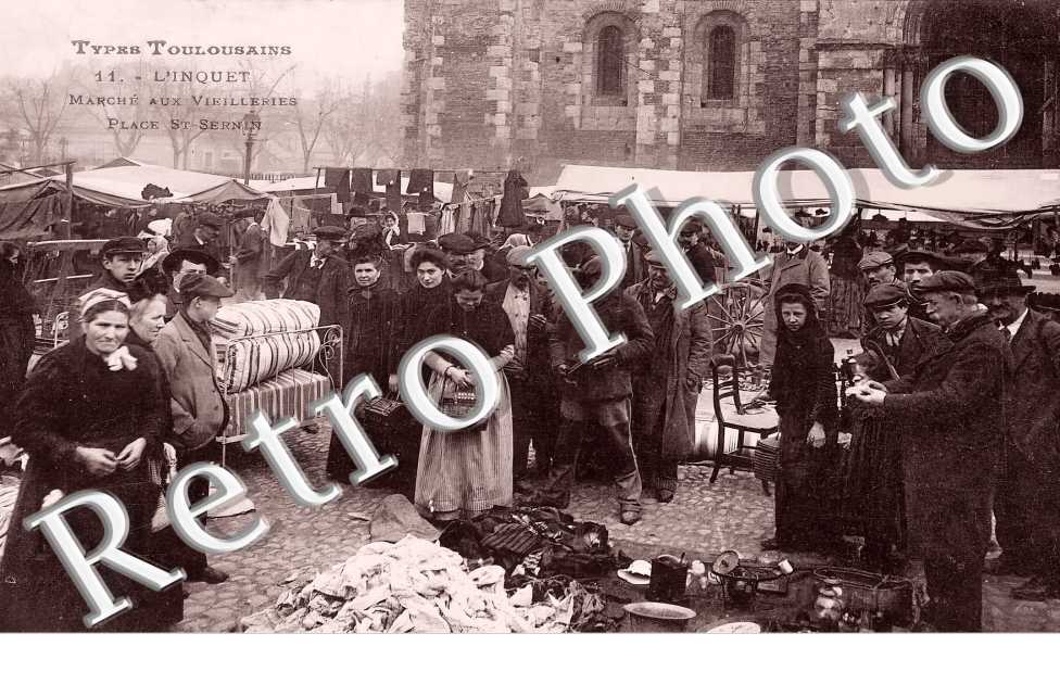 L'Inquet. Marché aux Vieilleries. Place Saint-Sernin