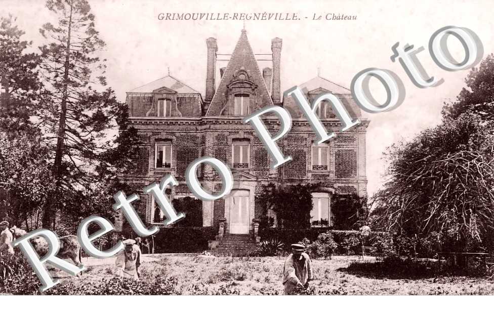 Grimouville-Regnéville. Le château