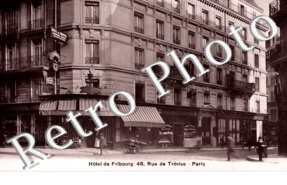 Hôtel de Fribourg. 46 rue de Trévise.