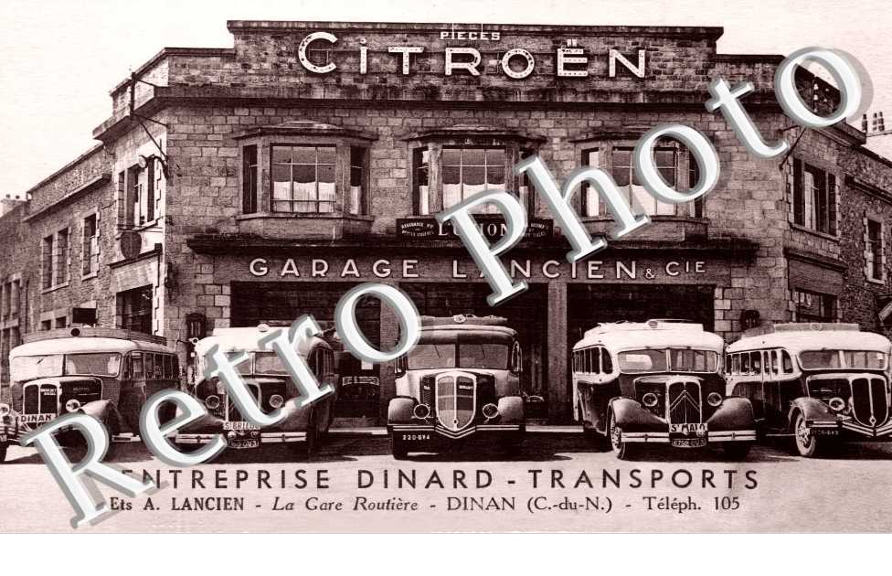 Entreprise Dinard Transports. Ets A. Lancien. La gare routière