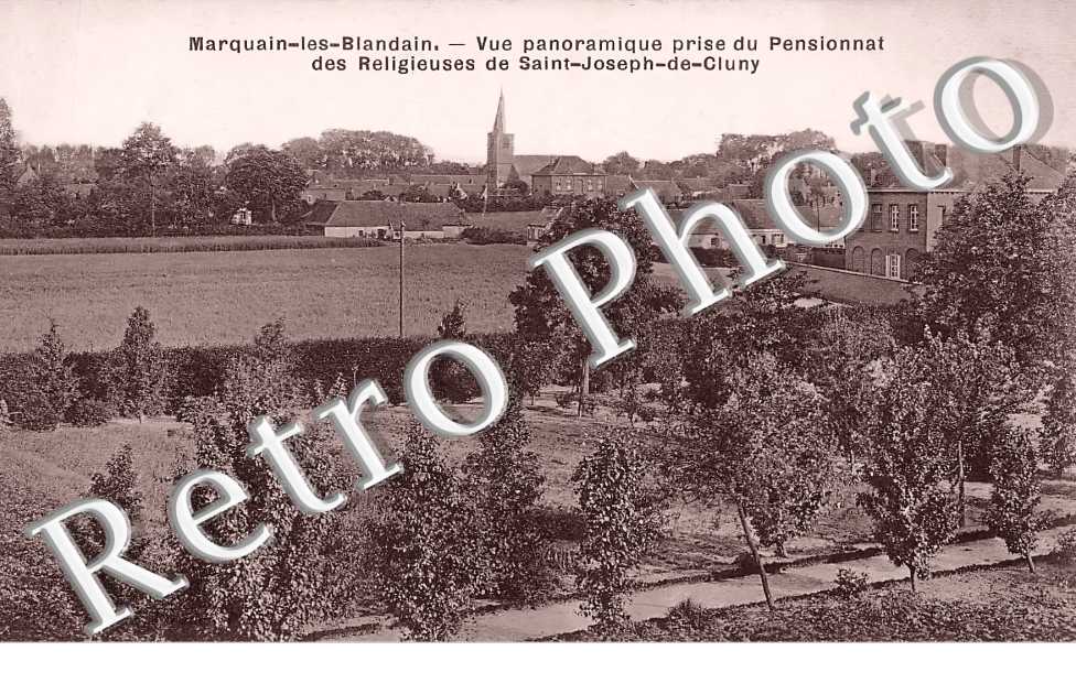 Marquain-les-Blandain. Vue panoramique