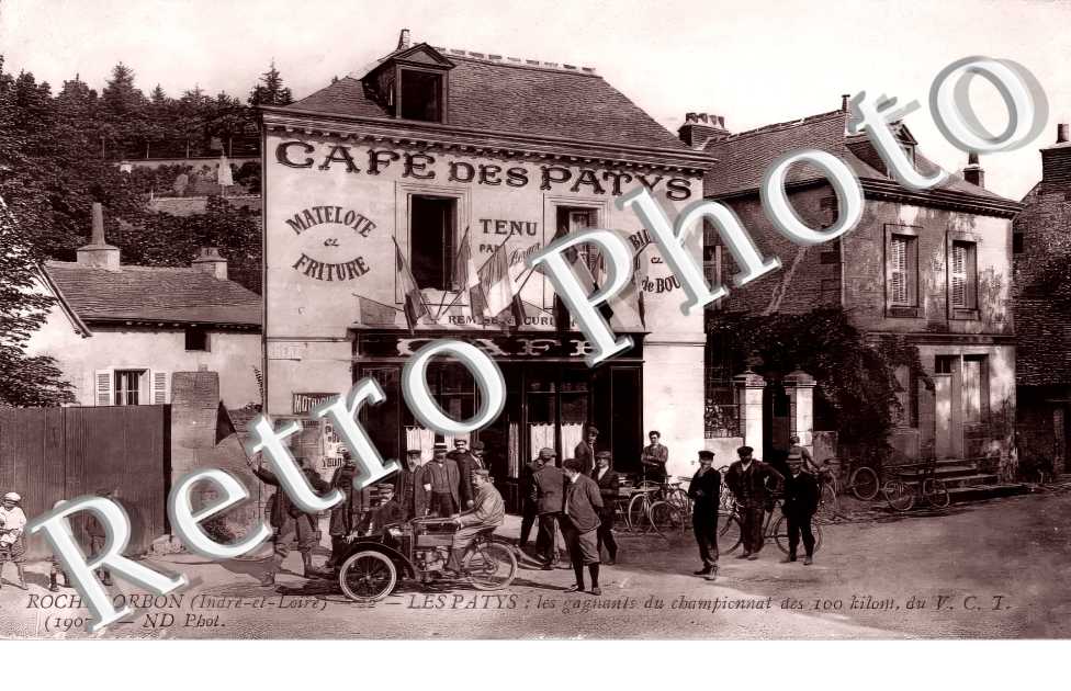 Café des Pays. Les Patys . les gagnants du championnat des 100 kilom du V. C. T.