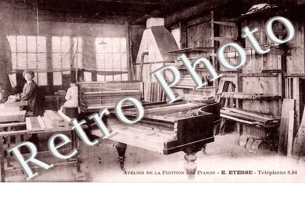 Atelier de la Finition des Pianos E. Etesse ( 24 avenue de Grammont)