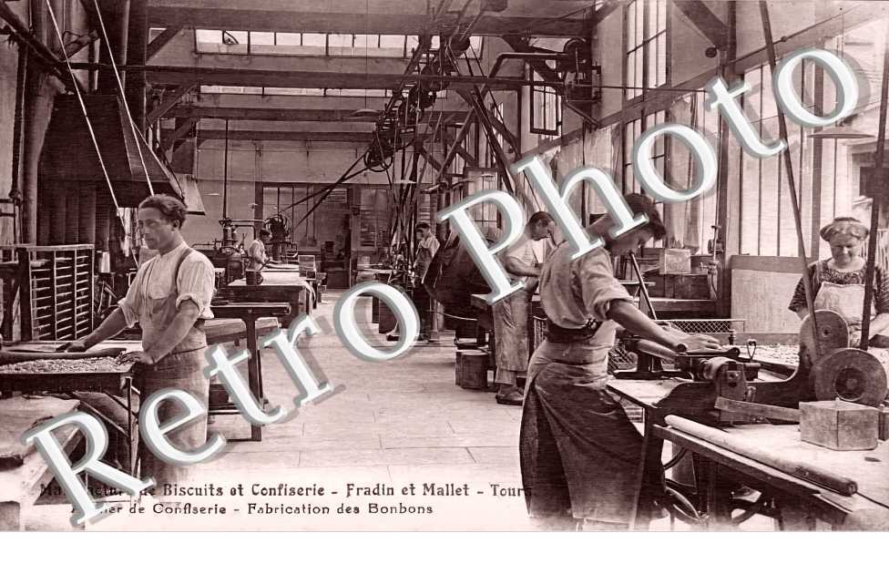Manufacture de Biscuits et Confiseries. Fradin et Mallet