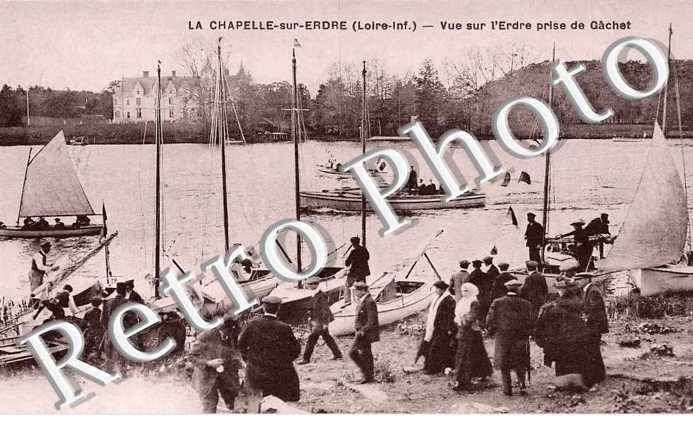 vue sur l&#039;Erdre prise de Gachet