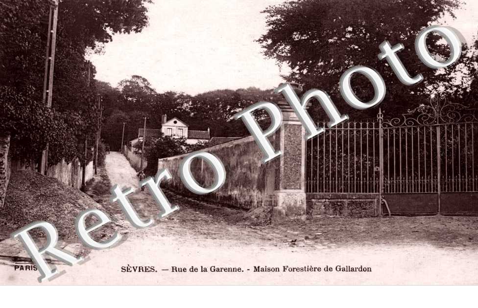 rue de la Garenne. Maison Forestière de Gallardon