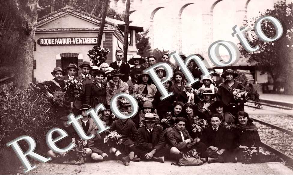 la gare de Roquefavour-Ventabren