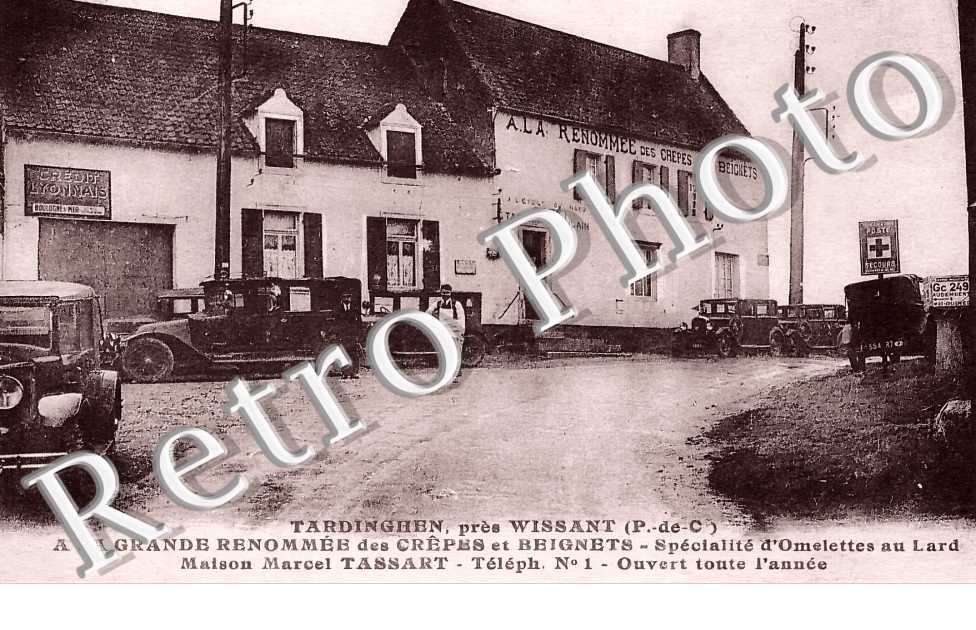 A la grande Renommée des Crêpes et Beignets. Maison Marcek Tassard