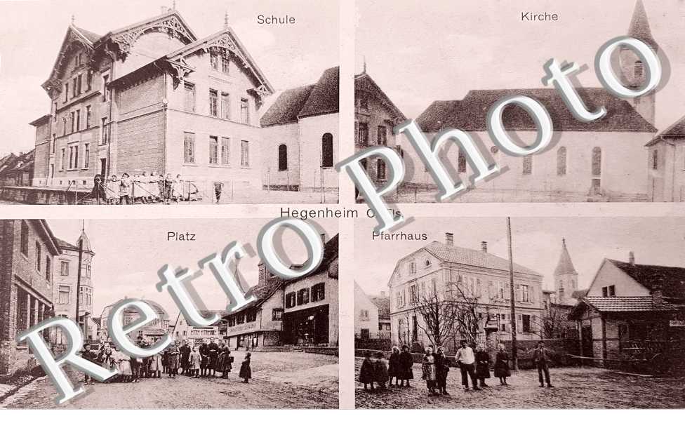 Platz. Pfarrhaus