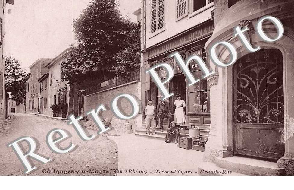 Trèves-Pâques. Grande rue