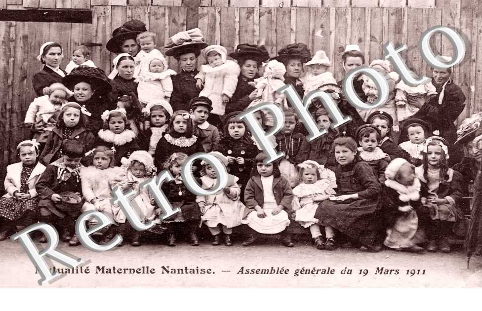 Mutualité Maternelle nantaise. Assemblée générale du 19 Mars 1911