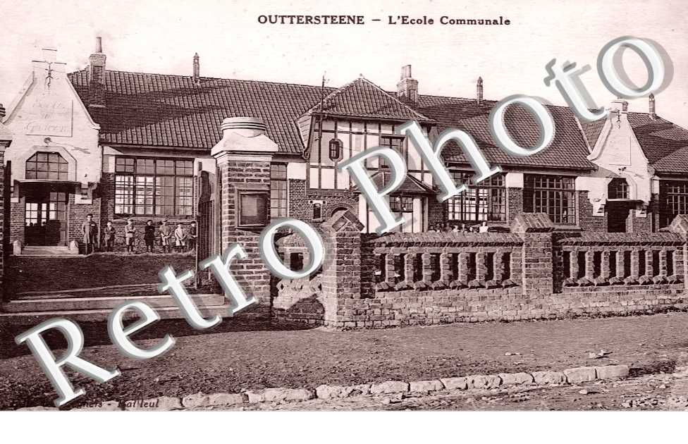 OUTTERSTEENE. L&#039;école communale