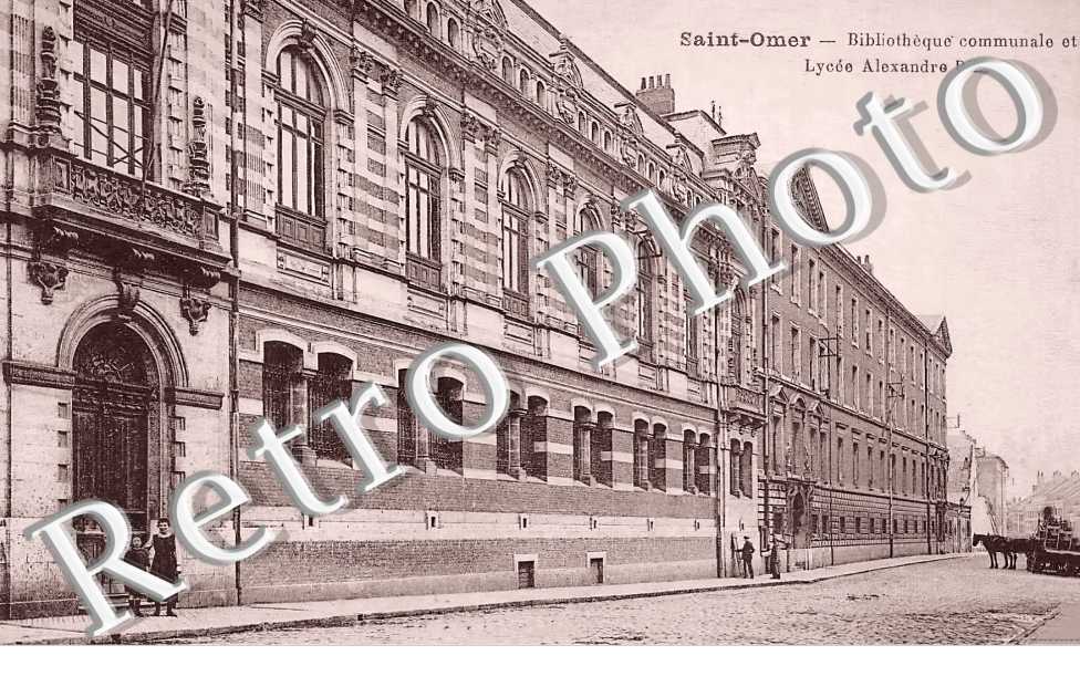 Bibliothèque communale et Lycée Alexandre Ribot