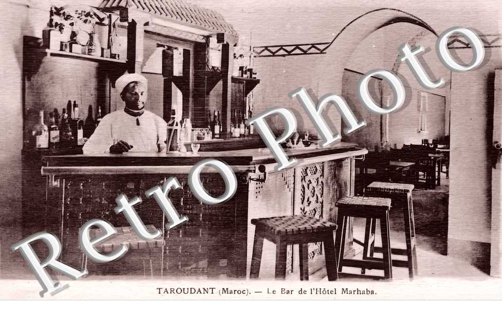 le bar de l'Hôtel Marhaba