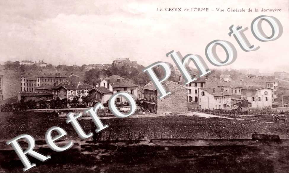 la Croix de l'Orme. Vue générale de la Jomayère